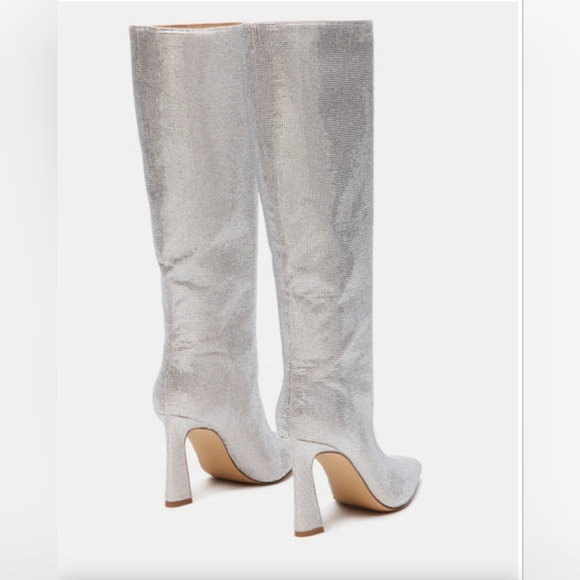 Sexy Glam Steve Madden Rhinestone Boots - Picture 7 of 8